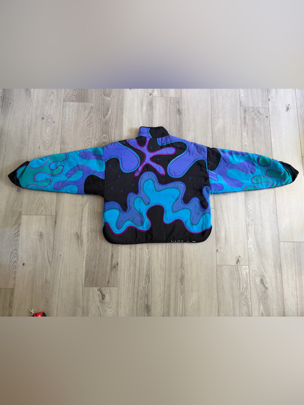 Vintage Sheila Martineau 100% Silk Jacket | Made in Canada | Wearable Art - Picture 6 of 12
